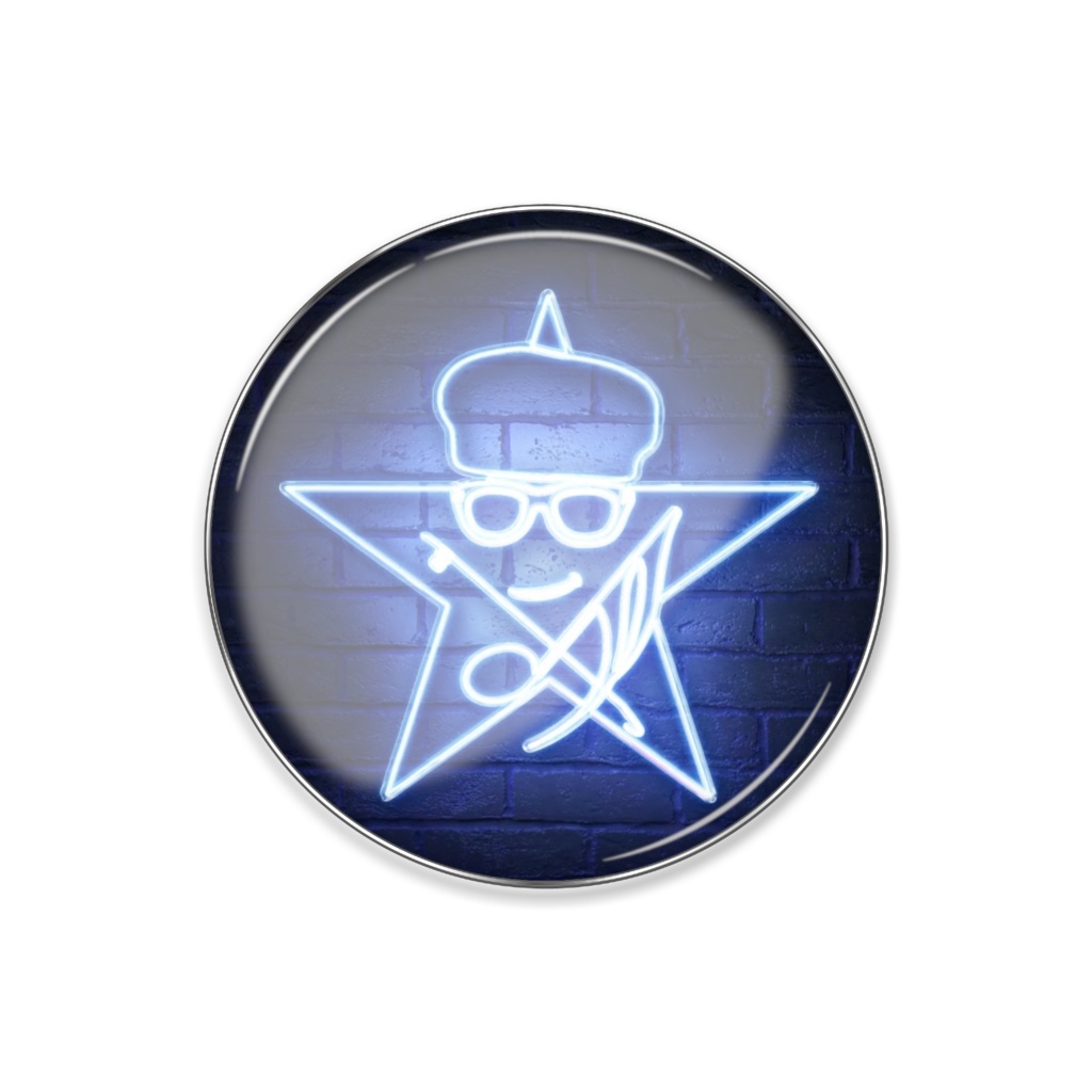 Neon Icon ピンバッジ