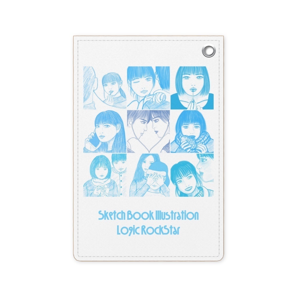 Sketchbook Illustration Original Pass Case