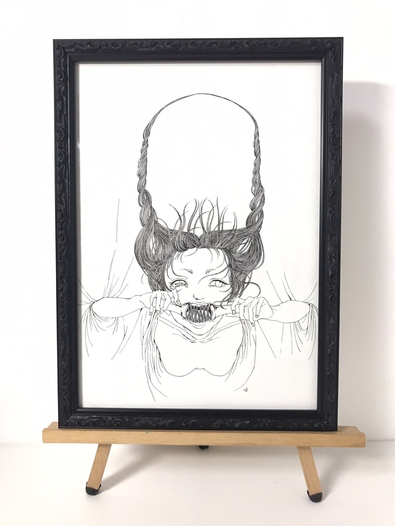 【原画】Mund Therapie（Karte:009『声』）