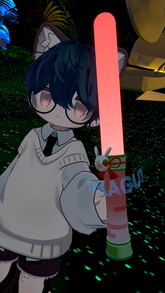 【無料/Free】「超かぐや姫!」風ペンライト