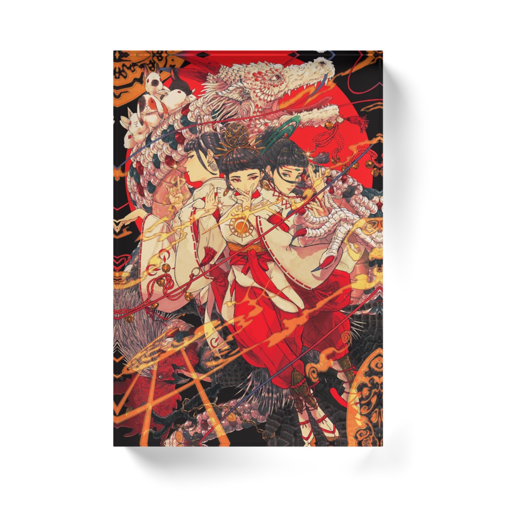 三貴子の巫女・アクリルブロック