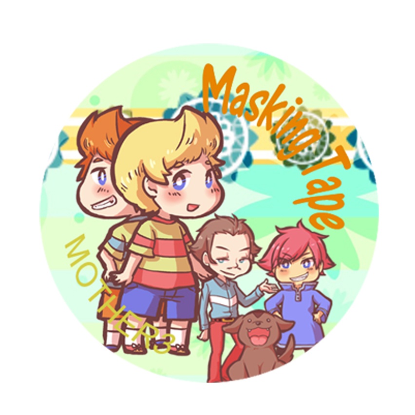 パーティメンバー大集合！マスキングテープ（MOTHER3）