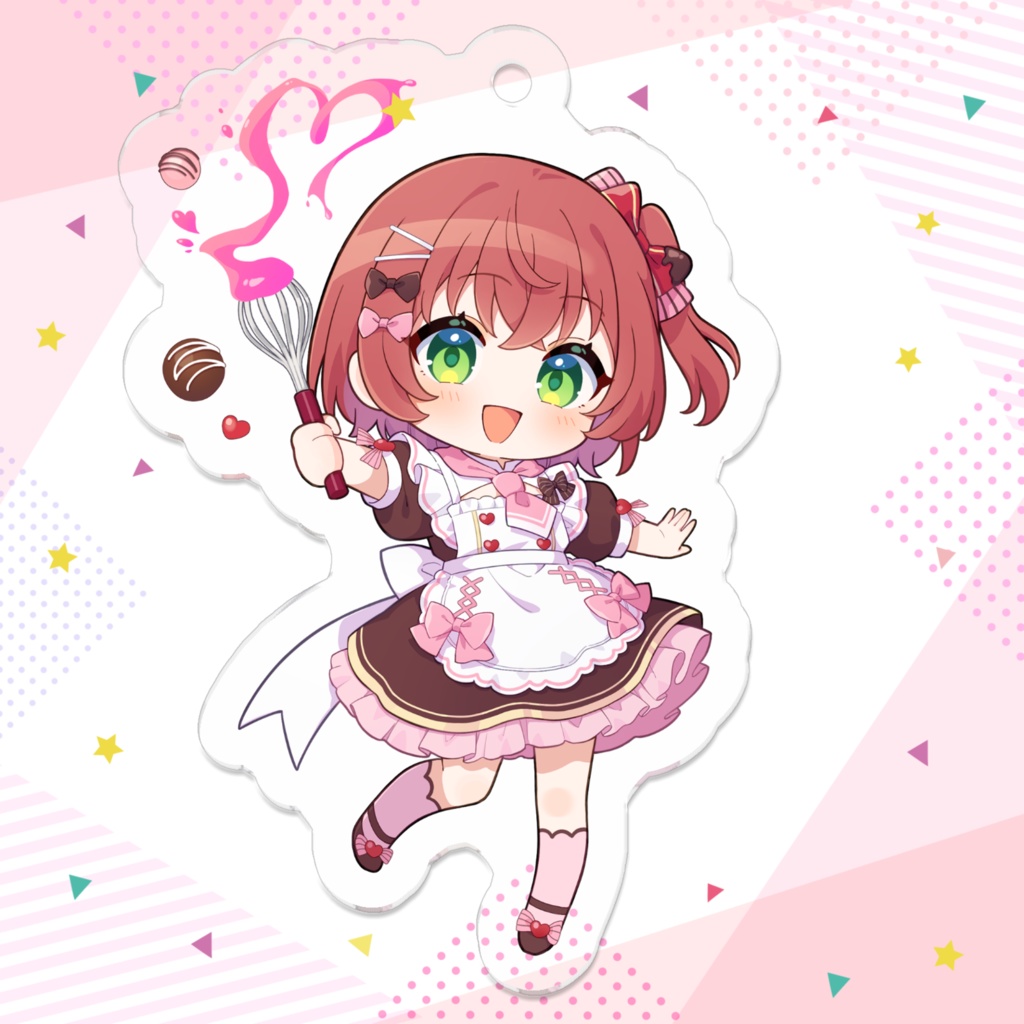 🌟白恋なぁな バレンタインver ‐アクリルキーホルダー‐