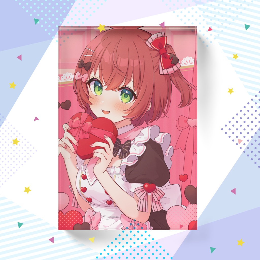 🍀白恋なぁな-アクリルブロック-