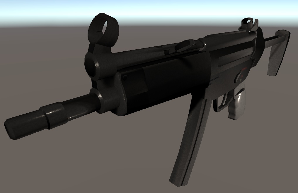 [R-18&R-18G&商用可]3Dモデル MP5-SMG