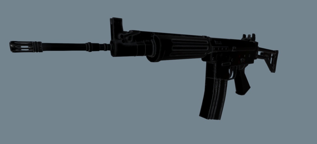 [R-18&R-18G&商用可] FN FNC 3Dモデル