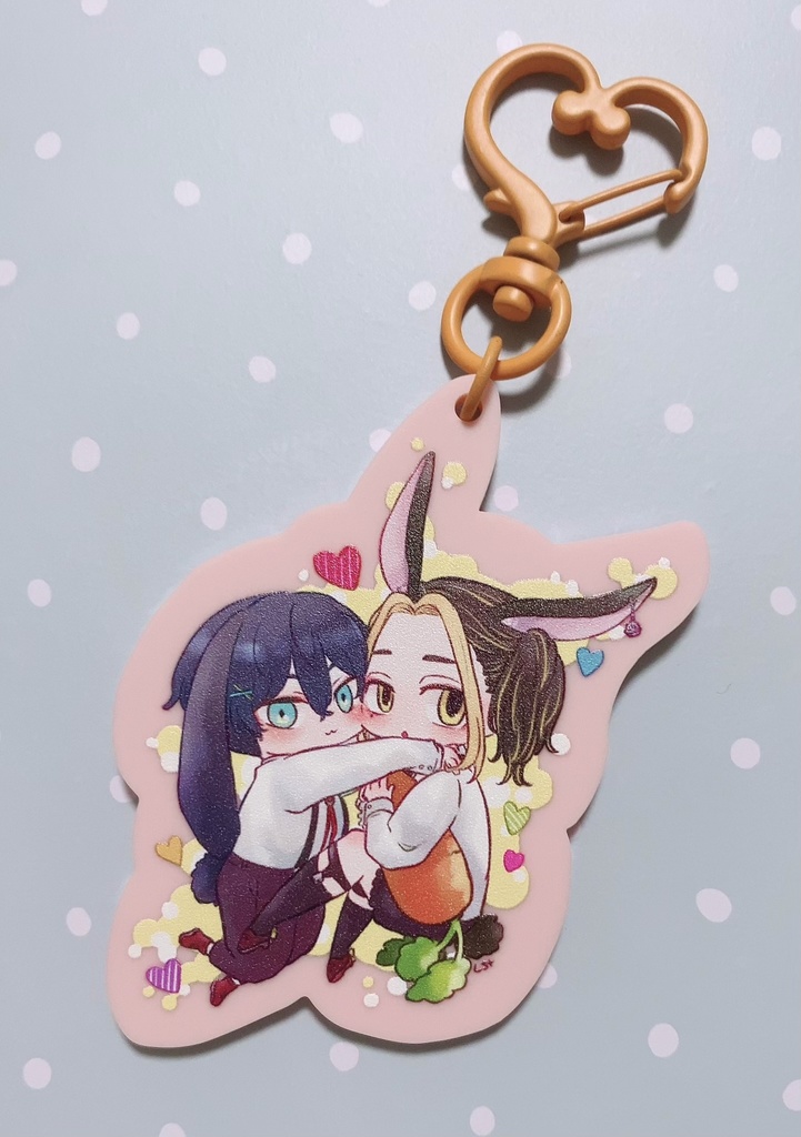 ふゆとら🐰ちゃんアクリルキーホルダー