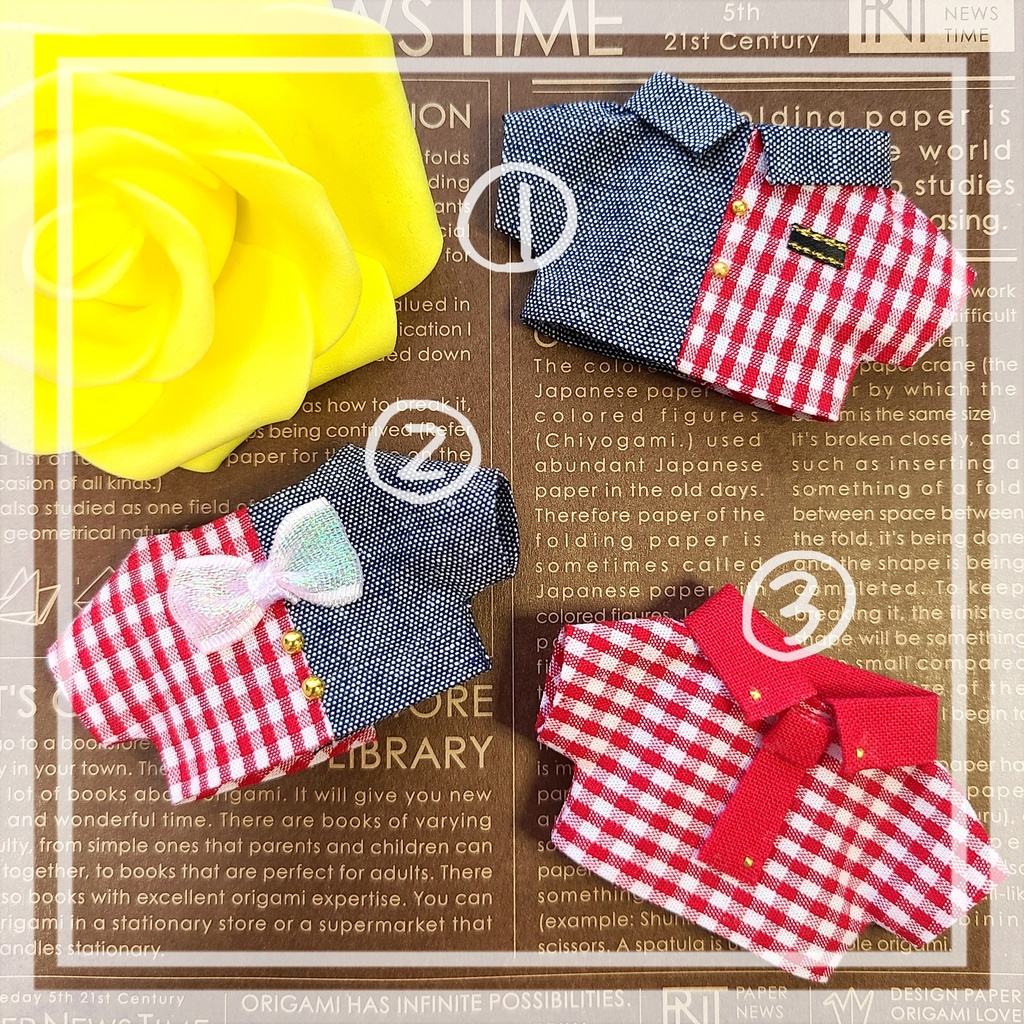 𖧷 チェック柄 シャツ 𖧷