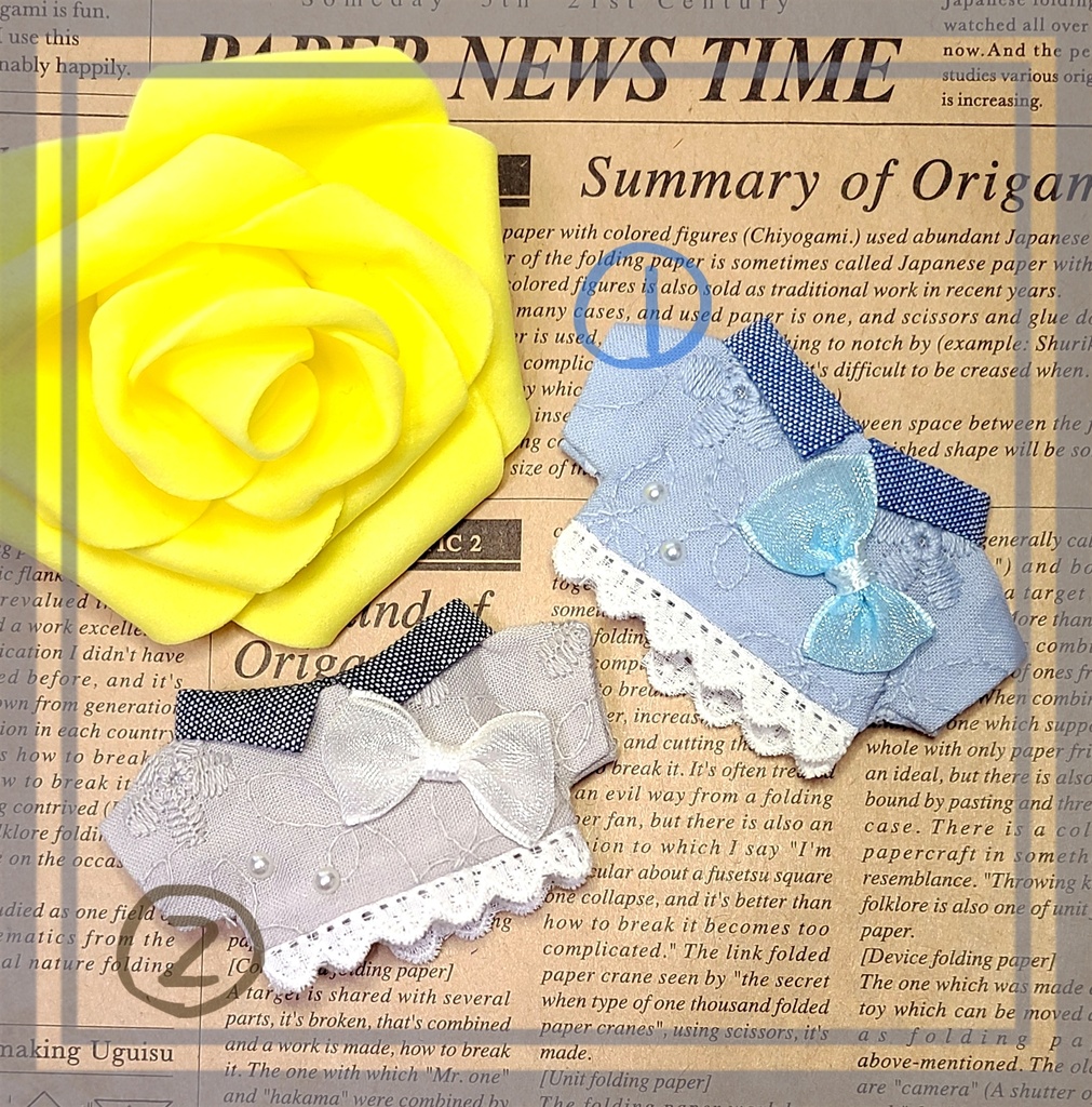 𖧷 刺繍 🌸 レースシャツ 𖧷