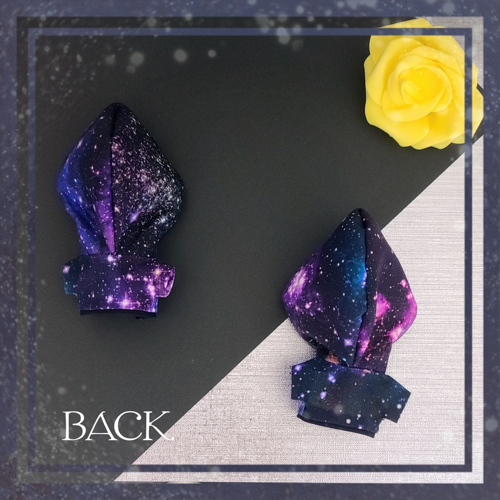 𖧷 GALAXY柄 🪐 フードパーカー 𖧷