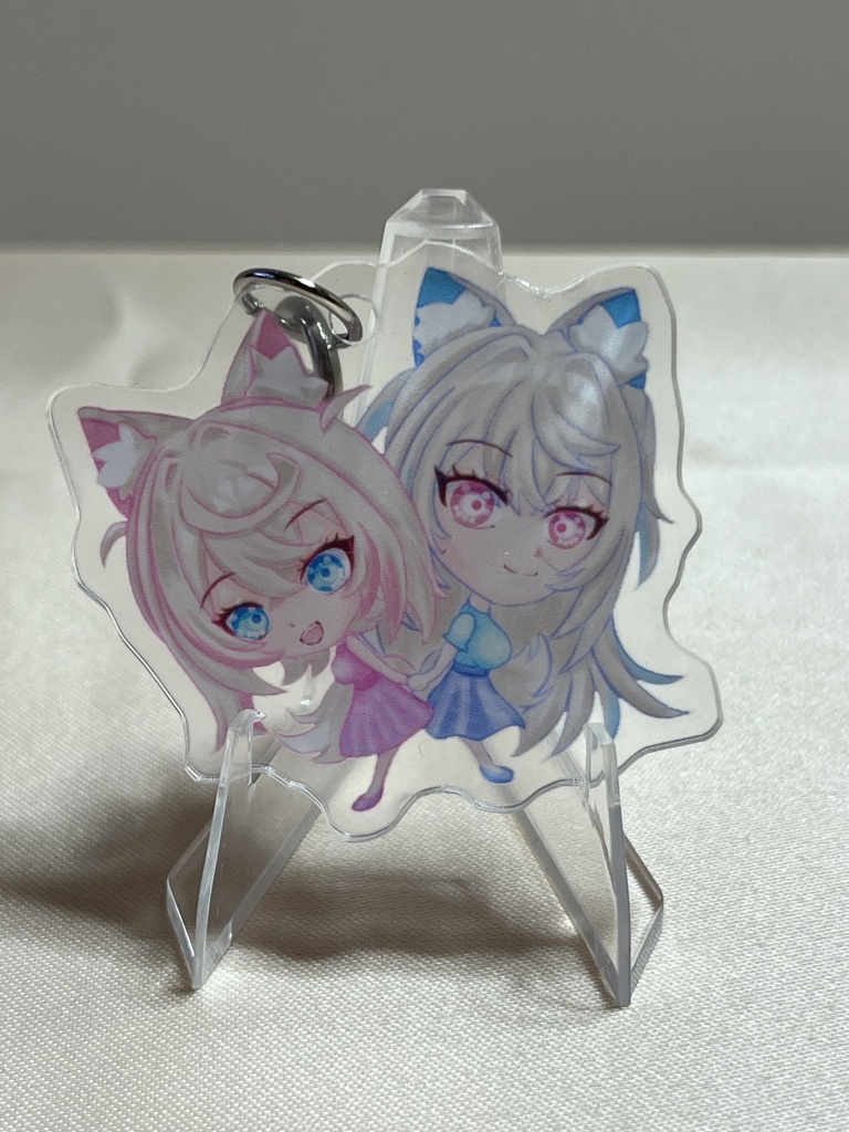 キーホルダー　フワモコ