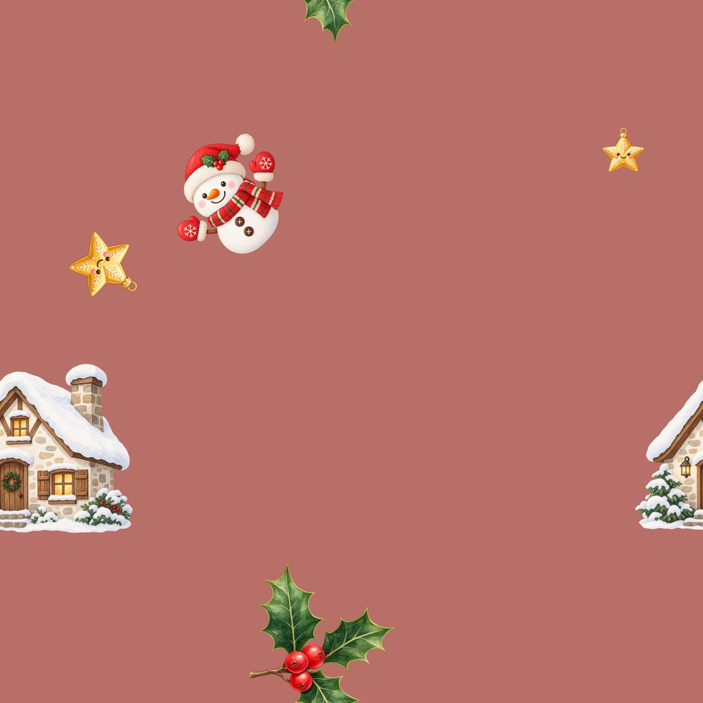 クリスマス|シームレスデジタルペーパー 9枚セット【3柄×3色】