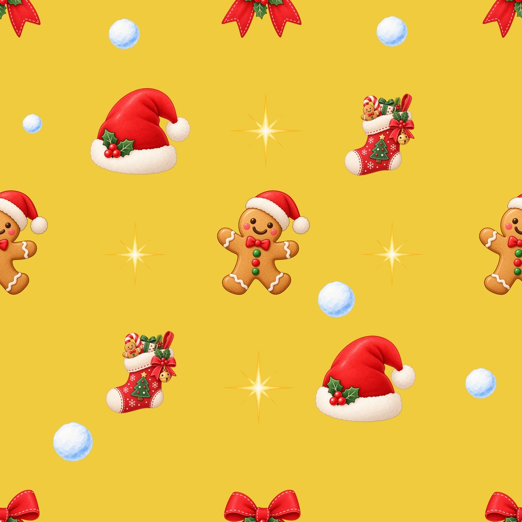 クリスマス|シームレスデジタルペーパー 9枚セット【3柄×3色】