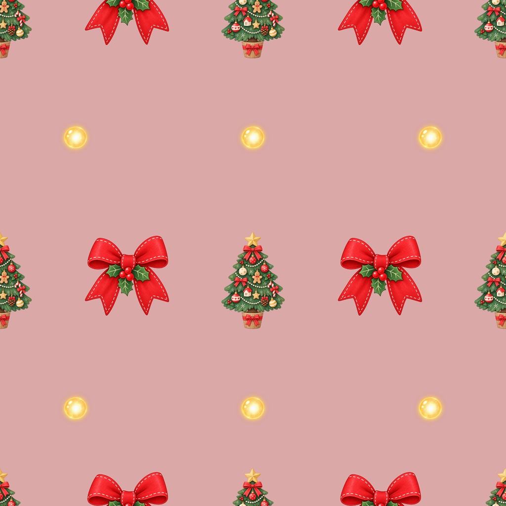 「クリスマスの楽しい時間|シームレスデジタルペーパー 9枚セット【3柄×3色】」