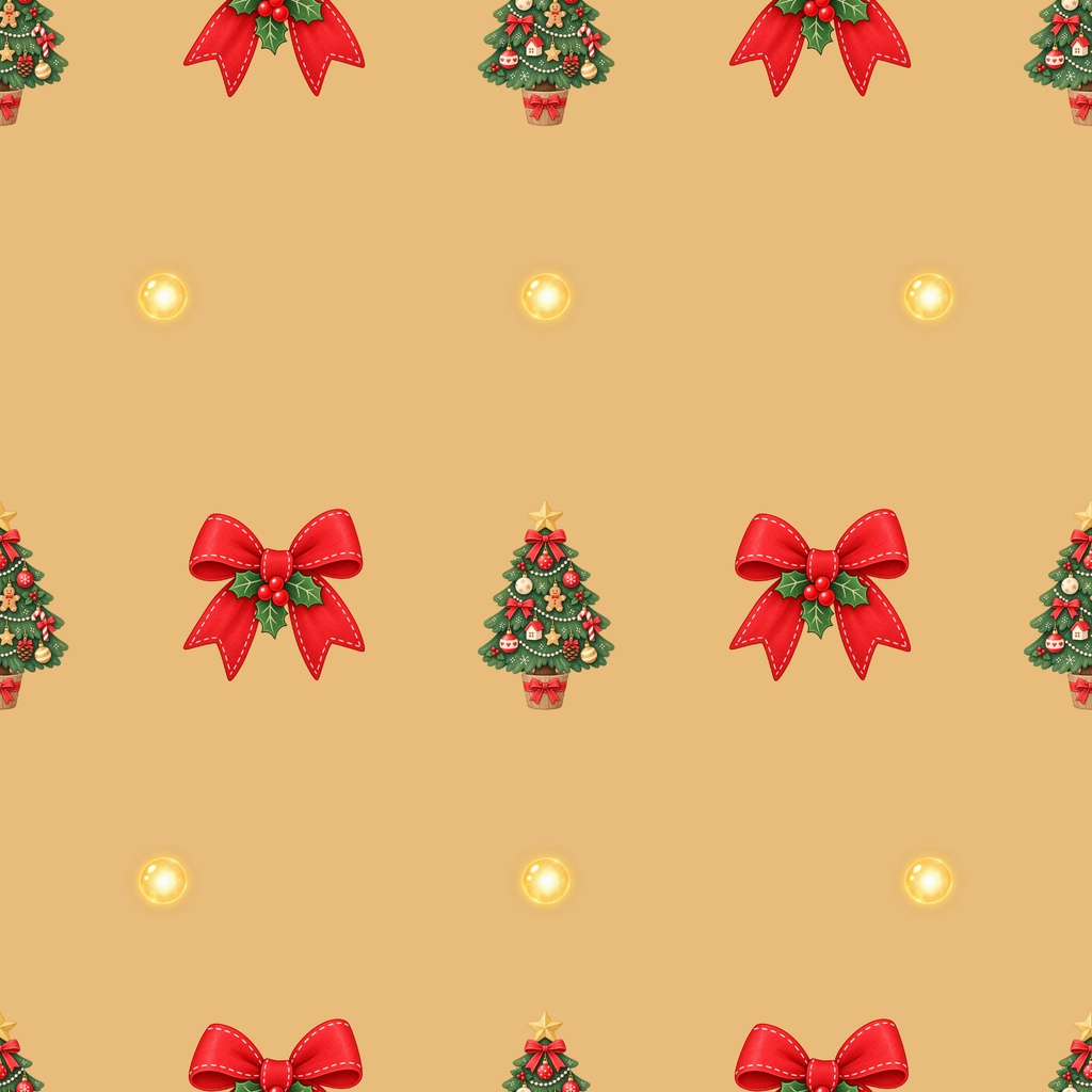 「クリスマスの楽しい時間|シームレスデジタルペーパー 9枚セット【3柄×3色】」