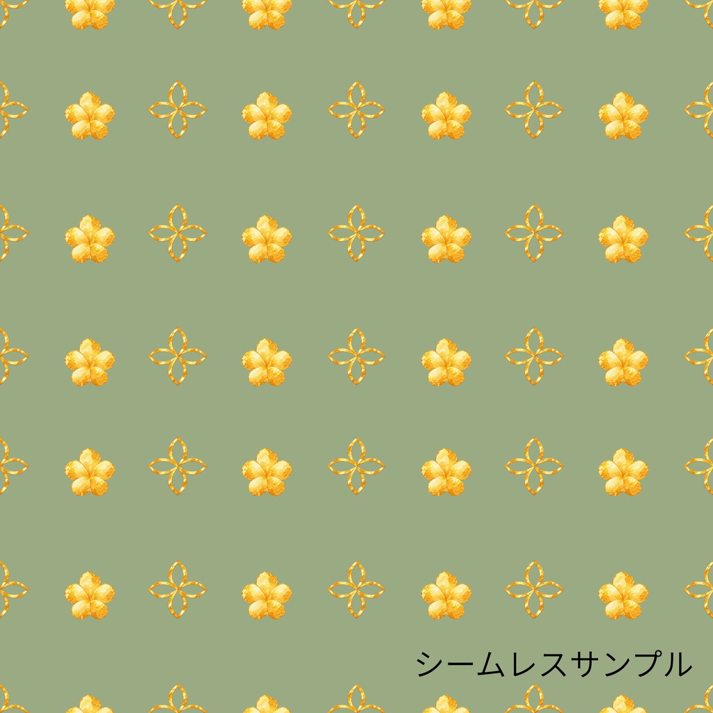 「ひな祭りの和柄|シームレスデジタルペーパー 9枚セット【3柄×3色】」