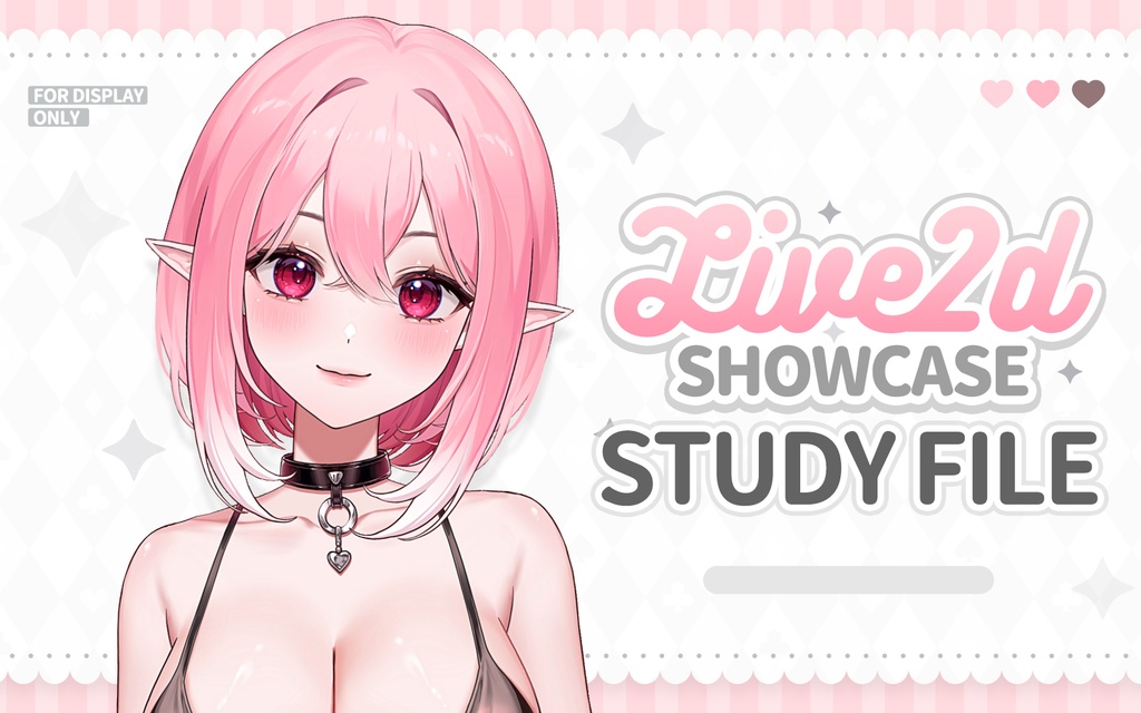 Live2D 学習用データ - 英語注意