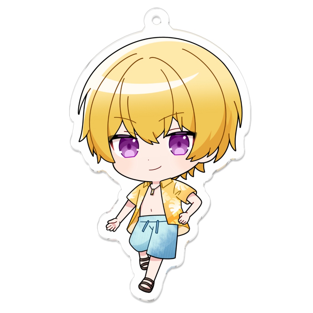 いりやまアクリルキーホルダー