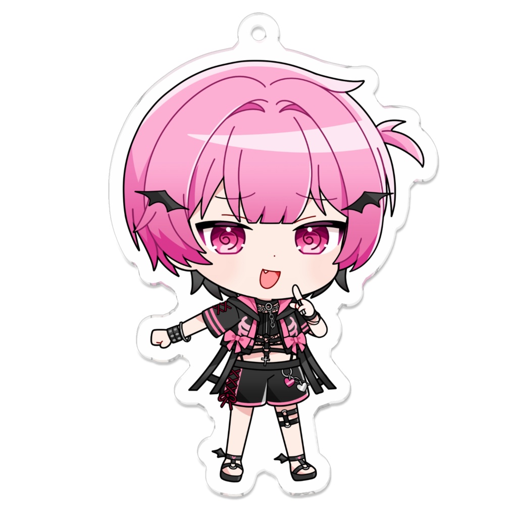 かんパリ。アクリルキーホルダー
