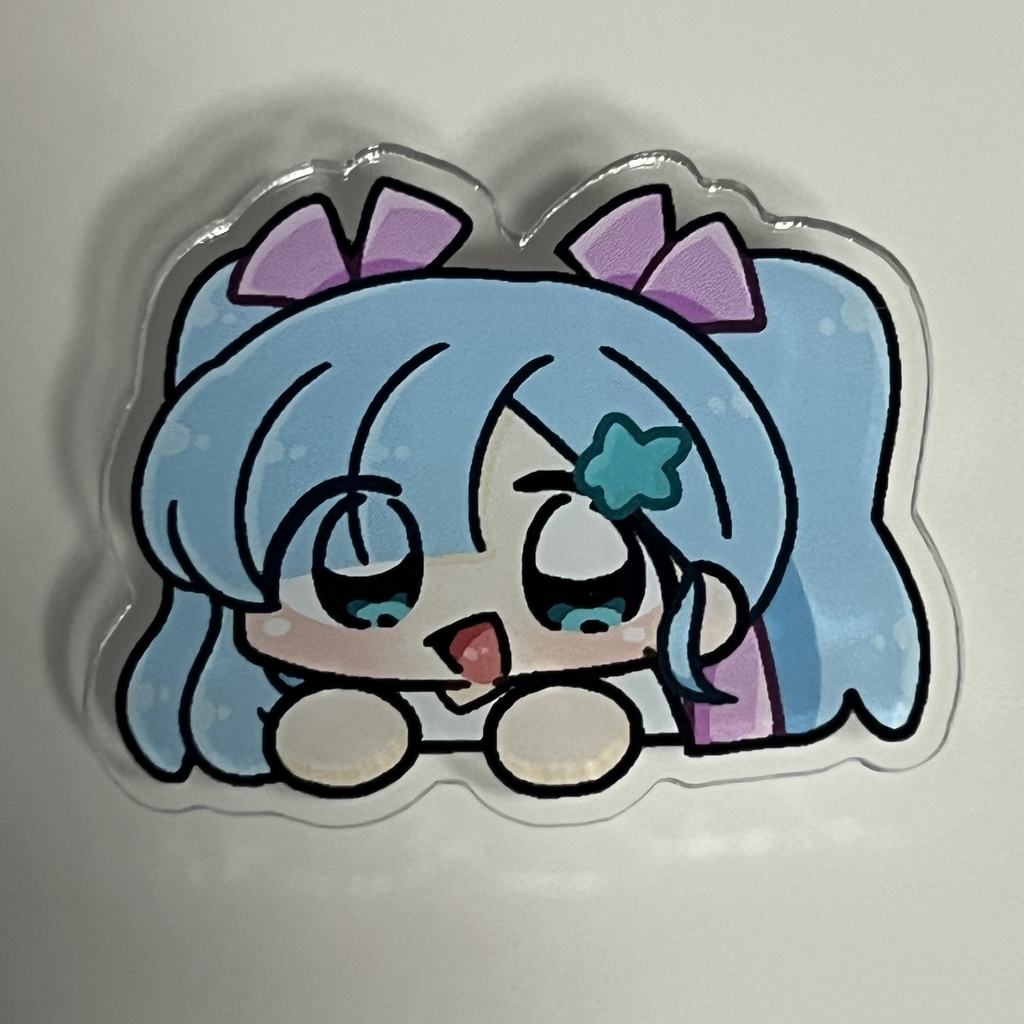 ログボねみゅアクリルバッジ【受注販売】