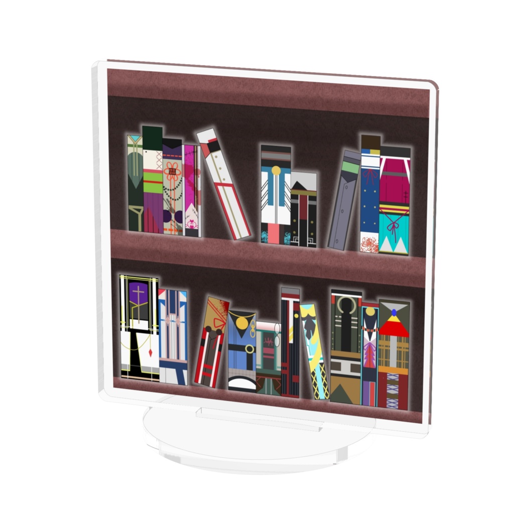 本棚アクリルフィギュア