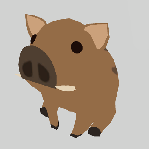 猪の置物