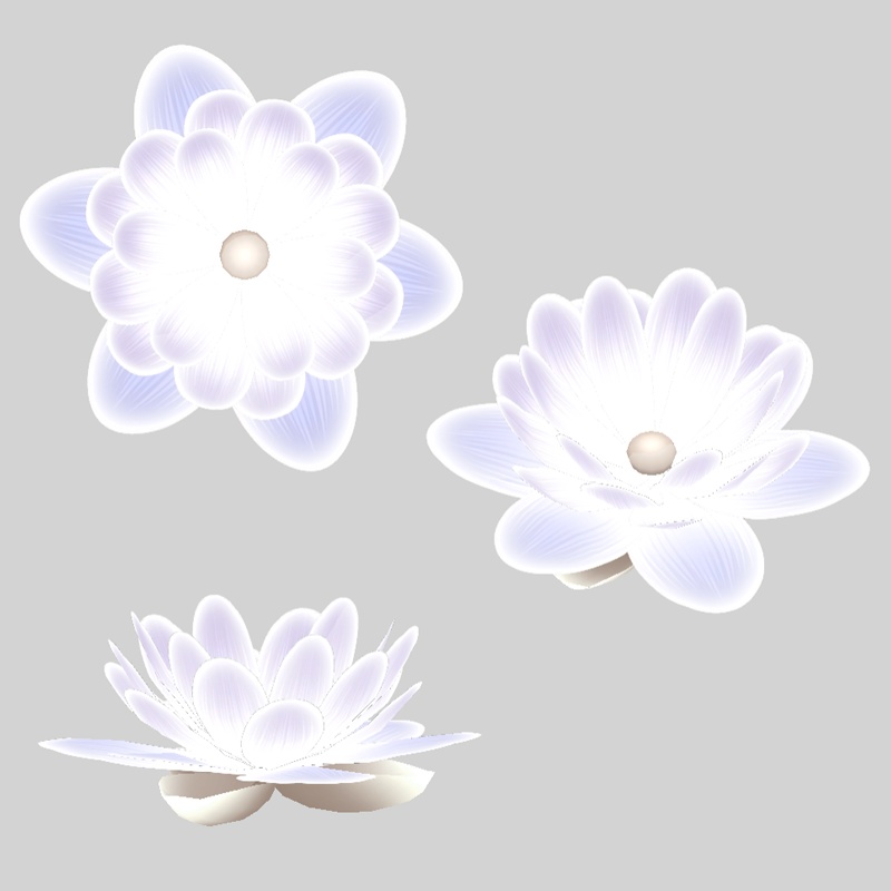 蓮華升麻の髪飾り