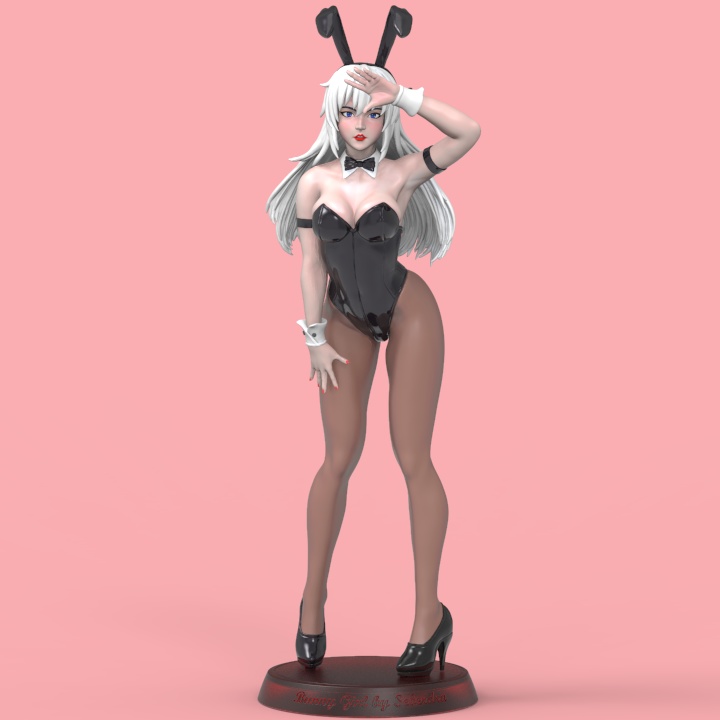 Sexy Bunny Girl STL for 3Dprint