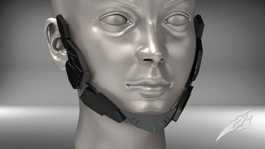 Cyborg Jaw STL for 3Dprint