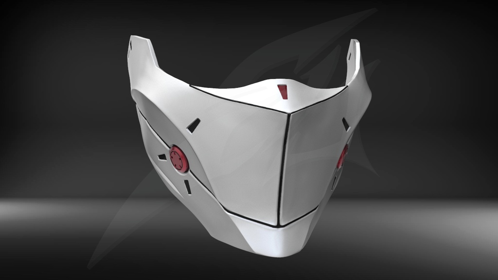 Cyborg Mask STL for 3D print