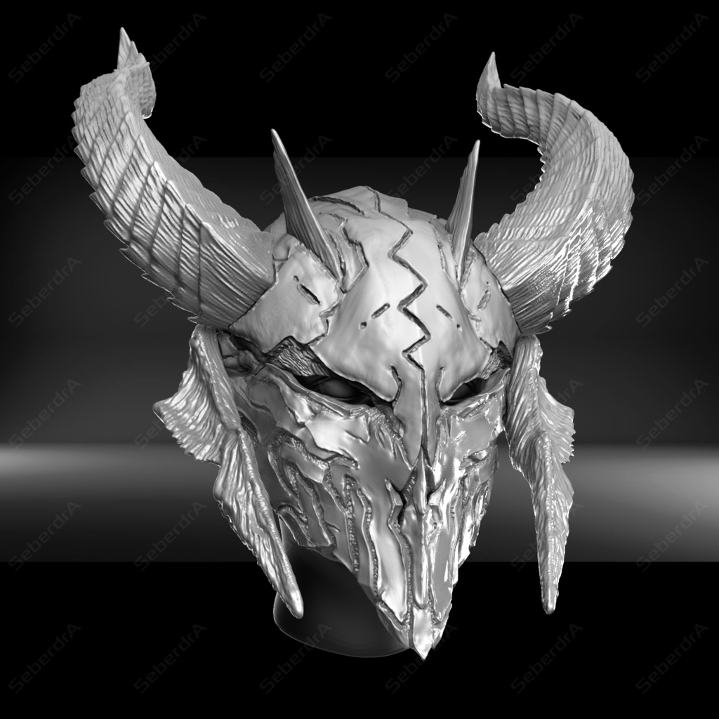 Evil Mask STL for 3D Print