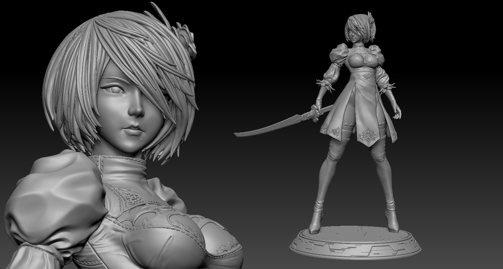 The Android STL for 3D Print