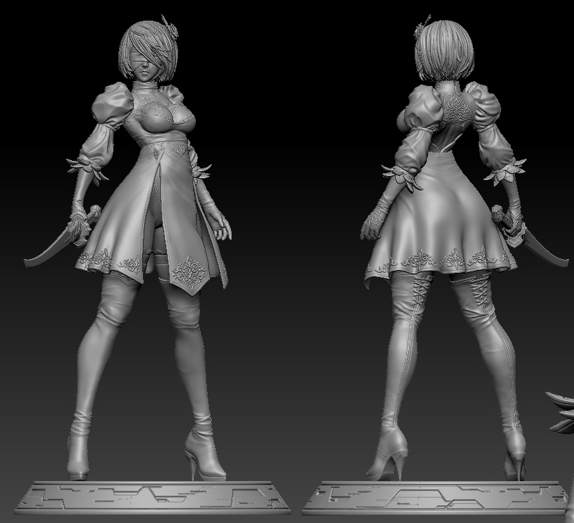 The Android STL for 3D Print