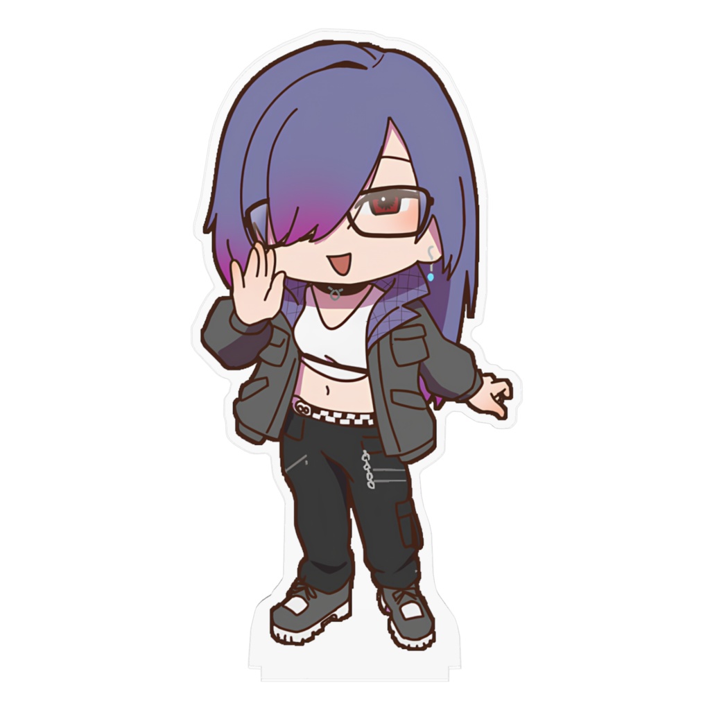 アクリルフィギュア-もじゃ丸-