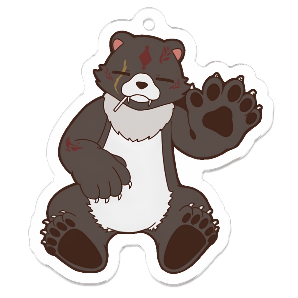 アクリルキーホルダー-シケちゃん-