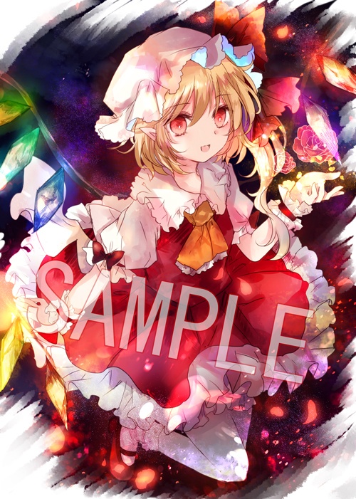 ドライメッシュTシャツ 東方 フランドール 作画カズ