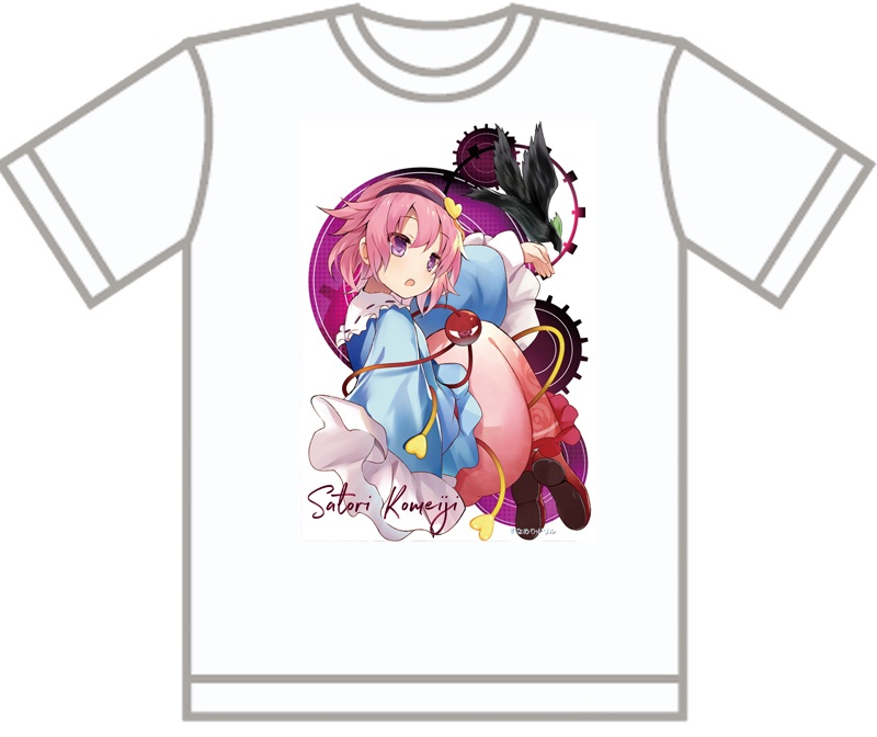 ドライメッシュTシャツ　東方　さとり2021Ver　作画えふぇ