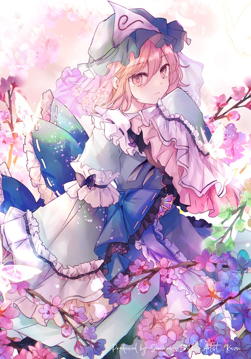 ドライメッシュTシャツ 東方 幽々子2021Ver 作画カズ