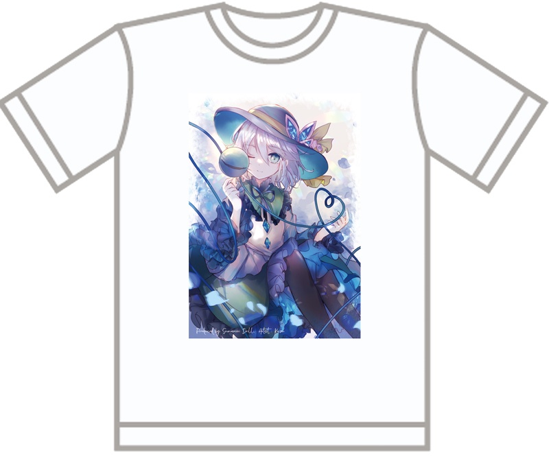 ドライメッシュTシャツ 東方 古明地こいし2021Ver 作画カズ