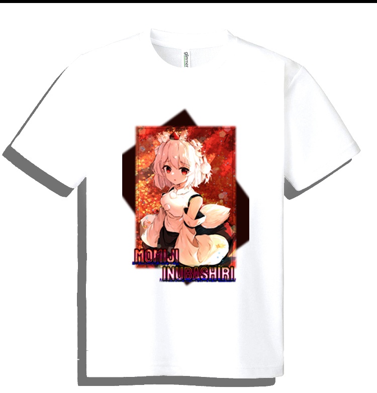 ドライメッシュTシャツ　東方　椛 作画しゃんぐりら
