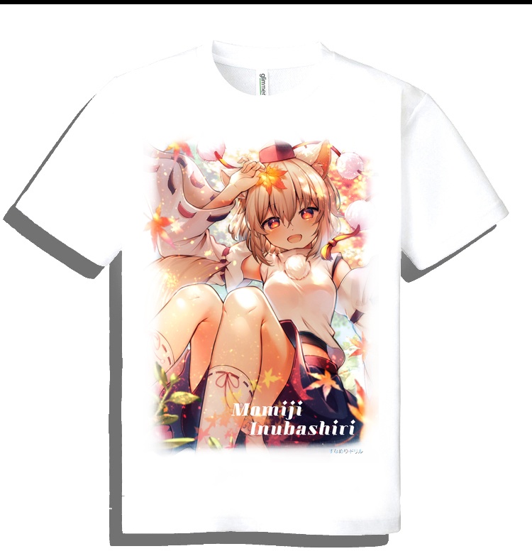 ドライメッシュTシャツ　東方　犬走椛　ｾｷｾｲ