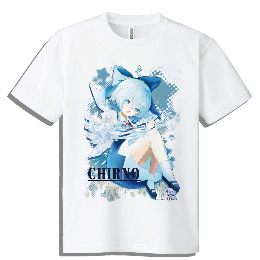 ドライメッシュTシャツ　東方　チルノ　20240817