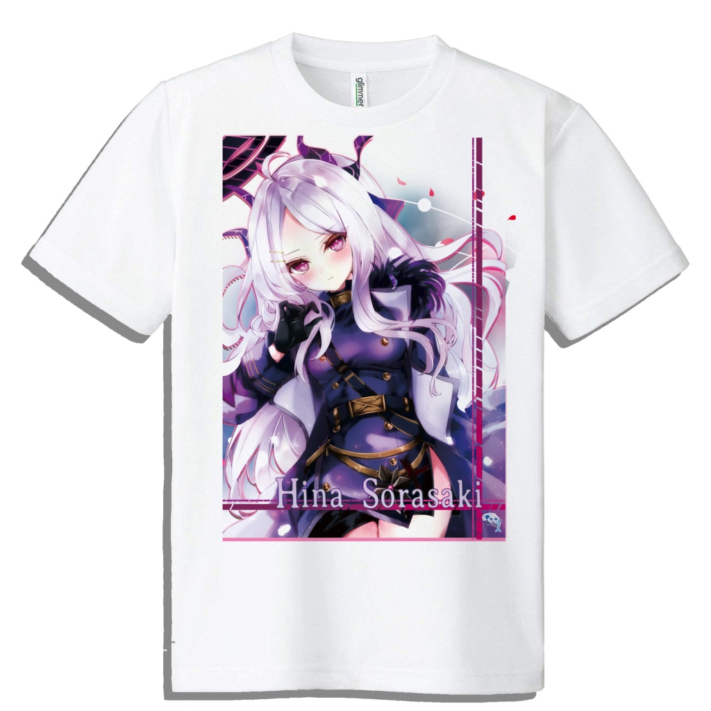 ドライメッシュTシャツ　ブルーアーカイブ　ヒナ　20240817