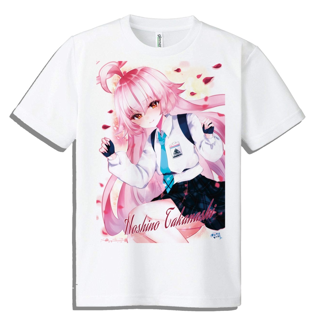 ドライメッシュTシャツ　ブルーアーカイブ　ホシノ　20240817
