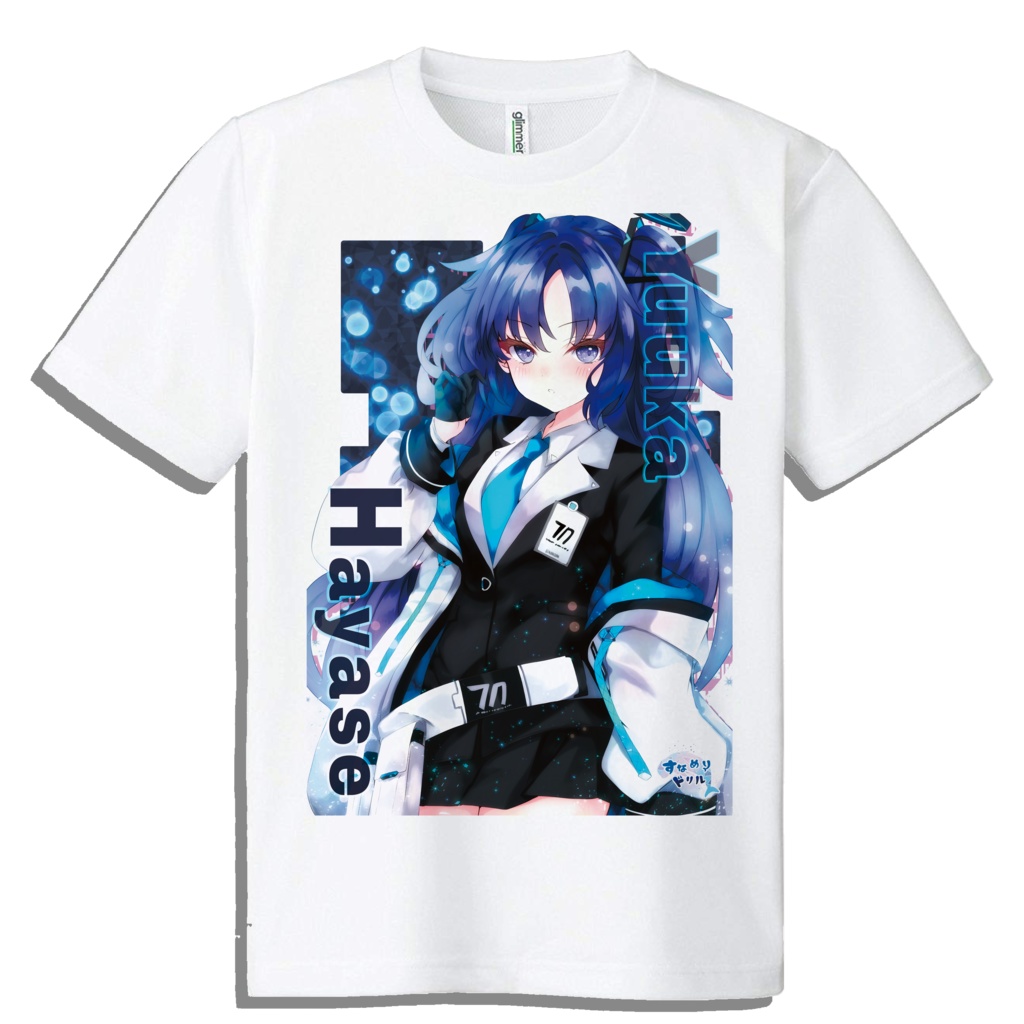 ドライメッシュTシャツ　ブルーアーカイブ　ユウカ　20240817