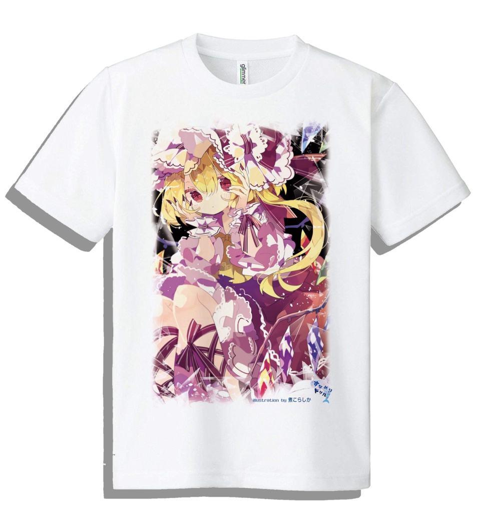 ドライメッシュTシャツ　東方　フランドール・スカーレット　202503 煮こらしか