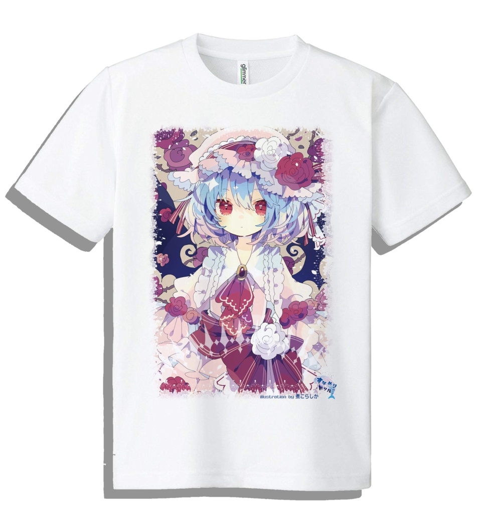 ドライメッシュTシャツ　東方　レミリア・スカーレット　202503煮こらしか 