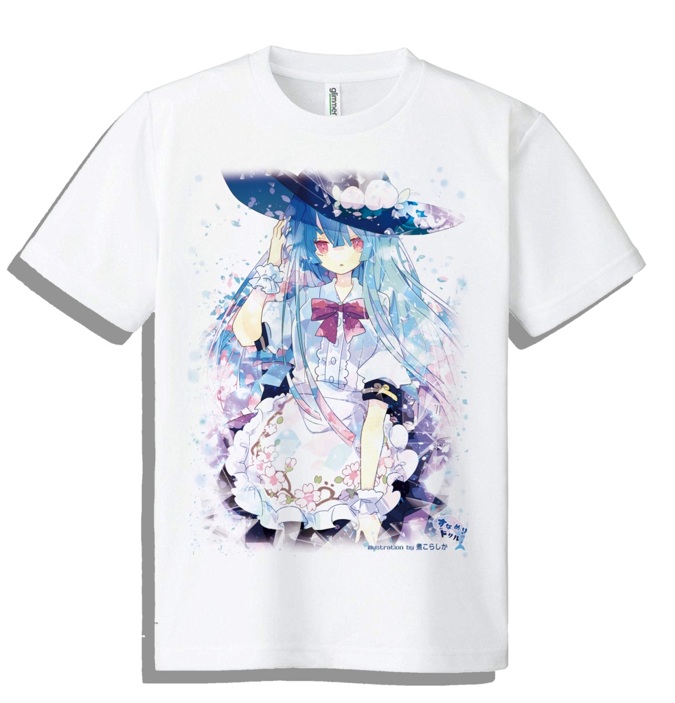 ドライメッシュTシャツ　東方　比那名居天子　202503煮こらしか