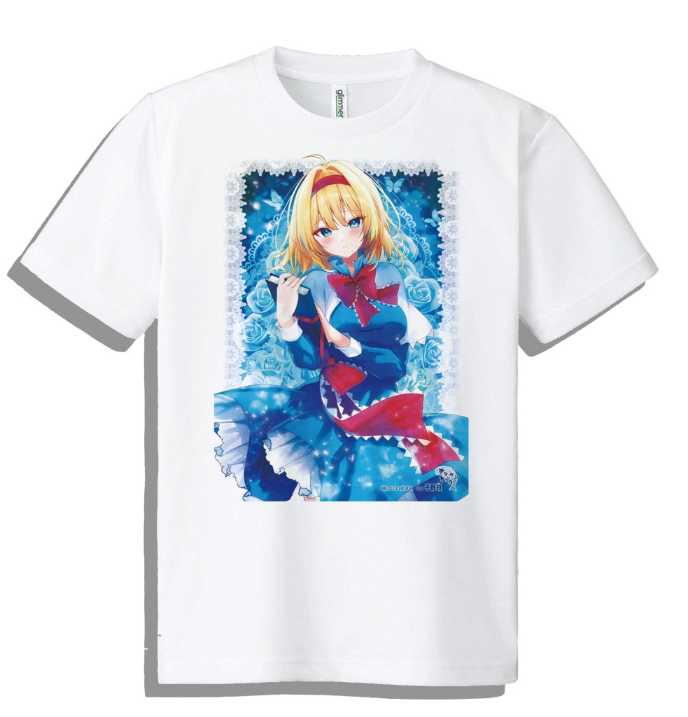 ドライメッシュTシャツ　東方　アリス・マーガトロイド　202505　子野日
