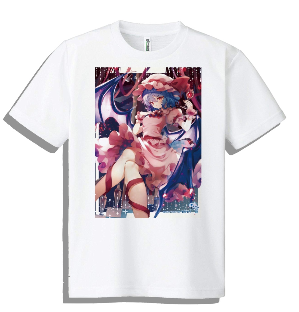 ドライメッシュTシャツ　東方　レミリア・スカーレット　202505　セキセイ